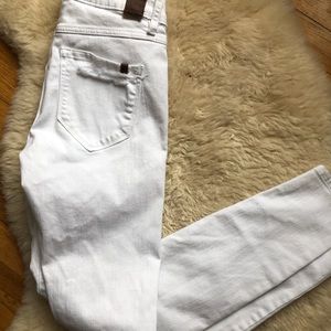 Hidden Jeans White distressed skinny sz 27
